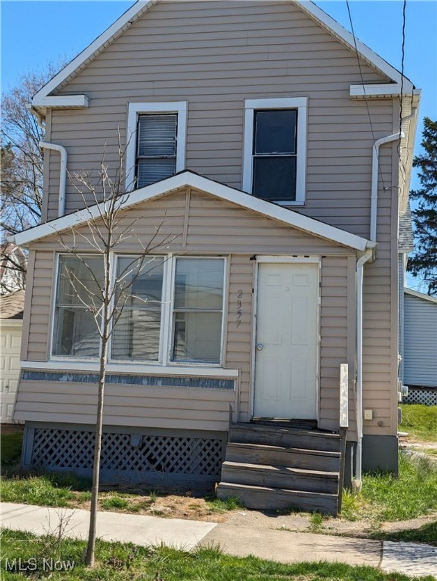 2357 19th St SW Akron, OH 44314 is a large 3 bedroom 1 bathroom home in the heart of Kenmore with easy access to the highway. This home has an enclosed front porch with lots of windows for your enjoyment. The first floor has wood look floors while the bedrooms and stairway are carpeted. This is a corner lot with no garage. but great road access. There is a one year minimum lease and it is professionally managed, requires Security Deposit, Water Deposit and 1st month rent to a well qualified tenant. There is no smoking in the home and pet's are at the owners discretion with a pet deposit &/or pet rent. Security deposit is equal to one month's rent and is due at signing of the lease. 1st step: Answer Vetting Questions, 2nd step: free Application, 3rd step: clients to pay for background check that have seen the property and would like to move forward. No Exceptions to these steps. Thank you for your cooperation. Professionally managed property. Applicants must answer vetting questions & use free app link prior to showing appointment being scheduled! Call your favorite real estate agent to show you the property or call listing agent. Tenant to supply appliances. Section 8 AMHA Vouchers welcome!