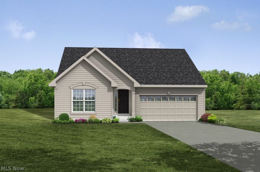 This beautiful Drees Home is filled with character, charm & lots of custom finishes! This ranch style design includes 3 bedrooms & showcases a sprawling finished basement with completed half bath. The custom appointed kitchen includes granite counters, upgraded maple cabinets, hardwood floors, a large island & stainless appliances! A fireplace & large windows make the family room a cozy & inviting space & opens to the kitchen & dining room. This ranch offers tall vaulted ceilings, 1st floor laundry and nice master suite w/ attached bathroom and huge walk-in closet! Trailhead is a quaint & quite community providing a peaceful atmosphere. This homesite backs up to a pond w/ fountain providing a relaxing vibe. This home is currently under construction and will be complete in early fall 2014. Call Drees Homes today for more information on this wonderful home & community! Photos are for illustration purposes only.