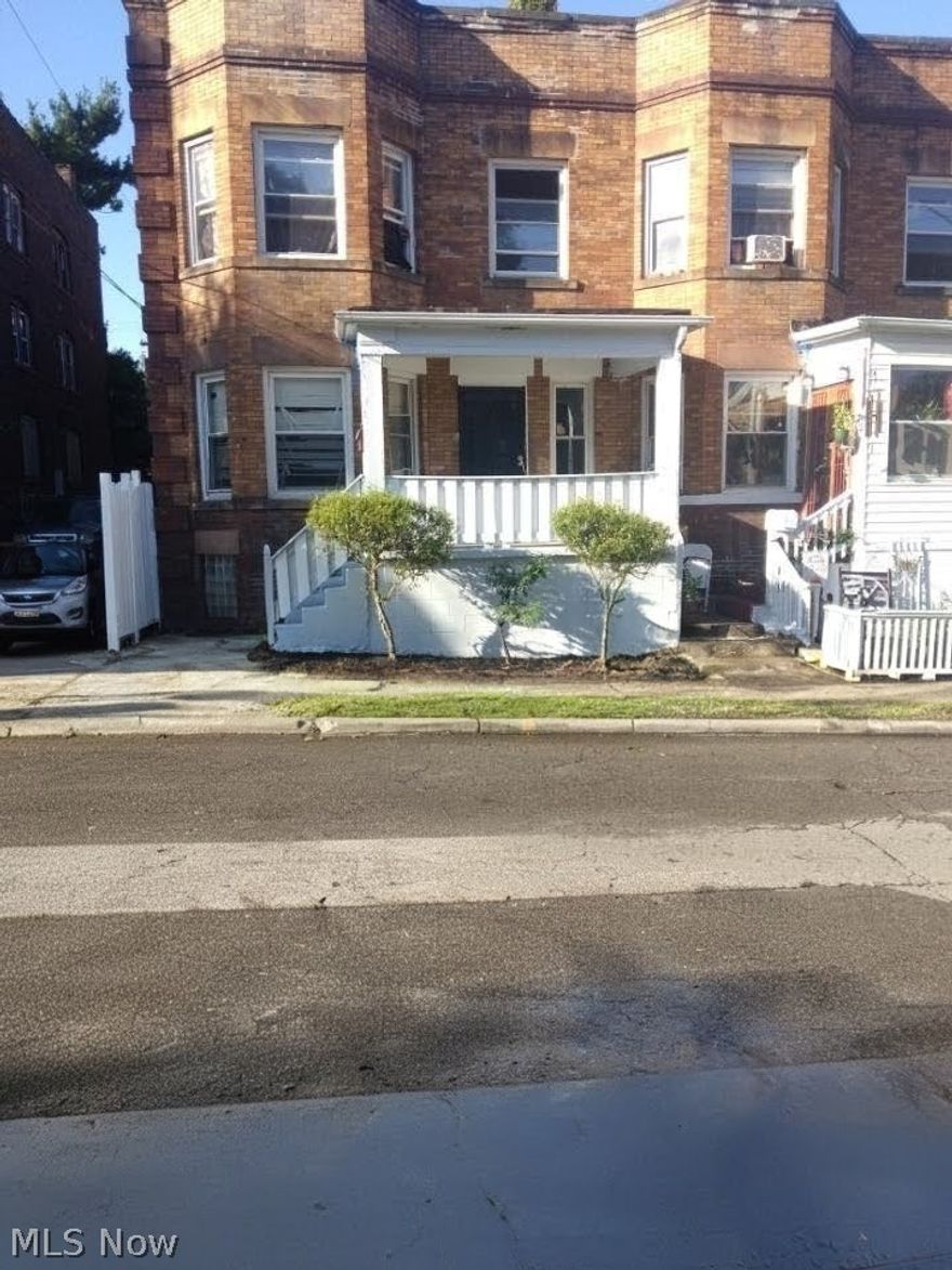 Welcome new and seasoned investors to this cash-flowing Rare gem! Did I say rare?? Well, this well-maintained Brick Triplex offers 3 beds and 1 bath for each unit. The Townhouse style (side by side units) allows tenants privacy with their separate covered front porch entrance and rear porch, along with their separate basement, with laundry hook-ups and plenty of storage space. A few other highlights: The building has a New Roof (2026); Newer windows; Other recent updates and repairs; All Major systems well-maintained and in good condition; Professional Property Management in place and fully occupied for immediate cash-flow. This rare gem sits a few steps on the east side of the newly resurfaced Euclid Ave, an extension of the Euclid corridor which takes you a few minutes into beautiful downtown Cleveland; Nicely situated near the Cleveland Heights boarder, close to public transportation and city offices; Only a few minutes from the hub of Cleveland's Entertainment, Eateries, Wade Oval, Museums, Major Universities, Schools and Healthcare. Don't miss this rare opportunity!!