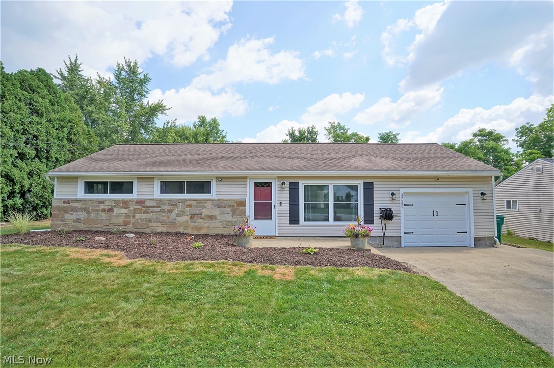 Precious memories begin right here! WOW! Welcome to this gorgeous three-bedroom ranch home, all you have to do is move in. Come on into the living room with large windows, family room/dining room with new gas fireplace insert and mantle, ceiling fan and new French doors that lead to the picture-perfect large backyard. All new interior doors, recessed lighting, painted interior walls/ceilings, trim (baseboard and casings), closet shelving/systems and closet barn doors throughout the home (2022). All open to the beautiful, luxurious kitchen which offers abundant of cabinets, countertops, new Frigidaire Professional Series side by side Fridge/Freezer, new dishwasher, microwave, and wine rack. Laundry area. The bright full bathroom has been totally remodeled, insulation, drywall, bathtub, vanity, fixtures, toilet (2022). Outside offers a fenced in backyard, patio for entertaining or just relaxing. One car attached garage has new garage door and trim (2021). Some updates from 2021 include H