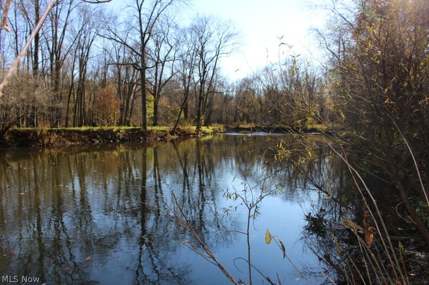 Have been dreaming of a water front home? Enjoy fishing, boating and swimming? in your own backyard?  This is the right one for you. 

One of a kind, former builder’s home with everything of top quality on the Cuyahoga River !
Major features include:  brick exterior,   walkout basement, patio, 2 decks,  open floor plan with updated kitchen, spacious living room and family room, large swimming pool, 2 fireplaces,  2 car oversized garage. With the River in the back, it  also has a spring fed pond and an open area as playground on a 2 acre wooded lot.  It's priced to sell. So hurry up and call for showing before it's gone! 1 year home warranty included!