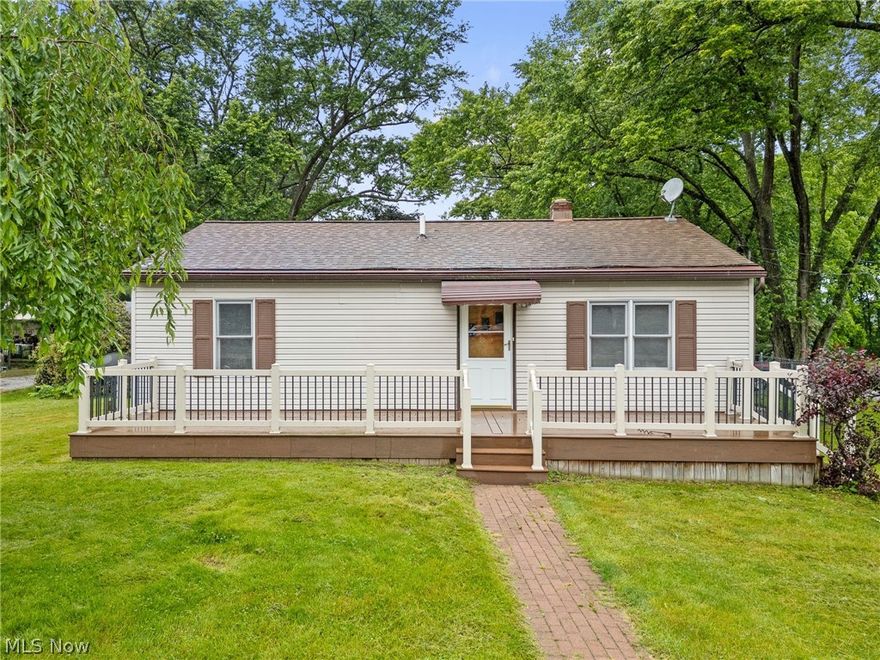 You gotta check this one out! Situated on a quiet road is this 2 bedroom - possible 3 bedroom, one bath beauty! With new paint and flooring throughout all that’s needed are your finishing touches! The large front porch and even bigger back deck are maintenance free due to being built with trex decking! The oversized 2 car garage has so much space and even a loft for storage on top. This home is on a large lot and also comes with a fenced in area for pets. Call to schedule a private showing with your favorite Realtor®!