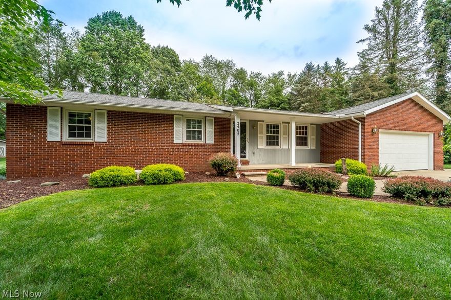 Welcome to 2405 Greenland Avenue.  What a beautiful updated ranch-style home!  3-4 bedroom, 2 full bath including a gorgeous master bath with imported Italian tile!  Fireplace, family room, living room, formal dining room, 3 season room, attached 2 car garage and all on over half acre.