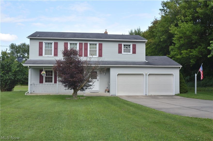 The perfect place to call home.  Plenty of space to relax in this well cared for 4 bedroom, 2 bath home.  Enjoy the large (just shy of 1 acre) private back yard 
in view from the enclosed sunroom.  That's the perfect spot for morning coffee, an afternoon snooze or even thanksgiving dinner.  The kitchen is open to a sunny dining area that leads you right into the spacious living room. Upstairs boasts 4 nicely sized bedrooms and full bath.  This is a home ready for another generation of memorable moments.  You'll also enjoy the benefits of Springfield Local Schools.