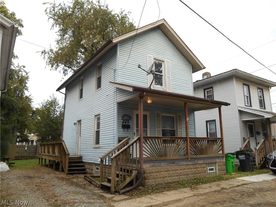 Long time investor selling a 2 bedroom, 1 bath home with  good rental history in Northeast Massillon. This vinyl sided house has a newer furnace, hot water tank and windows. The clean, dry basement with glass block windows adds plenty of storage space.  Near the park, walking path, stores and restaurants. Fenced in backyard has a storage shed. Easy to show, book today.