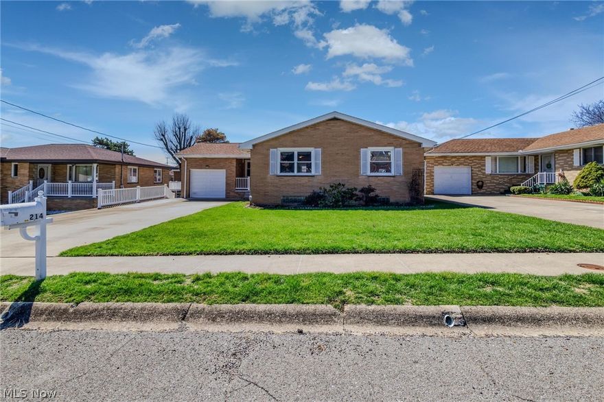 Open House Sunday from 1–3 PM! A solid brick rank in a highly convenient location, this is one you won’t want to miss. Welcome to 214 Donnell St.!
From the moment you walk in, you’ll appreciate the warm hardwood floors flowing through the living and dining areas, paired with fresh updates throughout. All three bedrooms feature brand new carpeting and double closets for both comfort and functionality.
The eat-in kitchen is bright and practical with ceramic tile flooring, while the completely renovated bathroom brings a clean, modern touch. Major mechanicals -- including the furnace, A/C, and water heater -- are all approximately five years old, giving you peace of mind from day one.
Step outside to a fully fenced-in backyard with a chain link fence making it ideal for pets, kids, or simply enjoying. The large Trex deck is perfect for entertaining or relaxing evenings at home.
A one-car garage is complemented by a driveway that comfortably fits four vehicles.
Homes like this -- updated, well-maintained, and centrally located -- don’t last long in today’s market. Stop by the open house or schedule your private showing before it’s gone!