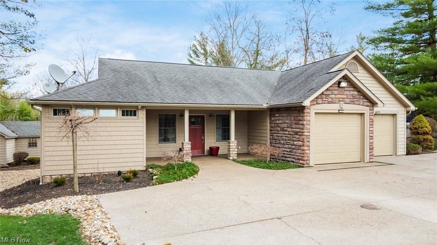 There is something so special about lake front living, and this home has it all.This home has sweeping views of the lake along with a private boat dock.Upon entering the home you have a living room with a gas fireplace with pine flooring that flows right into the gourmet kitchen.The eat in kitchen has stainless steel appliances that includes a 6 burner gas stove with a faucet to fill your pots,micro-wave,refrigerator,dishwasher, warming drawer and 2 cold beverage drawers.The kitchen features Quartz and Burch counters,a window seat,a buffet area,recess and under the counter lighting with many windows that look out over the lake.The large 4 seasons room has bamboo ceilings,dual heating/cooling systems,floor to ceiling windows and opens up to a large composite deck for additional entertaining. The primary bedroom is on the first level and and also opens onto the deck that faces the lake.The en suite bathroom has dual sinks,tiled shower, walk in closet, all with heated porcelain flooring. There is a guest bedroom and a full bathroom with a soaking tub and porcelain flooring. The laundry room has a utility sink, pull down ceiling storage and access to the garage.The 3rd full bathroom with a shower completes the first level.The upper level has the 3rd bedroom and features built in book shelves.The walk out basement offers a family room with tile flooring. There is a utility room that has a tankless hot water heater, Kinetico water filtration system and the main security system. Exiting the basement level you have a stone sidewalk that leads to a storage building that has electric and the backyard fire pit.There is storage access underneath the deck.The garage is heated and houses the whole house vacuum system.This property is subject to lease from the MWCD.The 2023 annual lease fee was $2049,the 2024 lease fee will not be determined until mid-March.The buyer of this property will be required to attend a lease orientation before they will finalize a transfer of the lease.