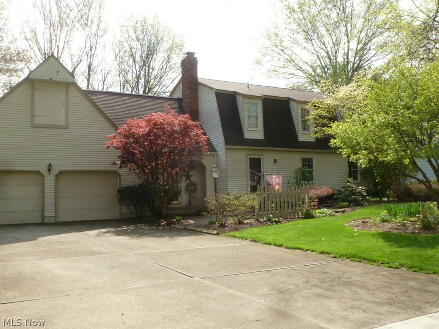 Enjoy the charms of this 4 Bedroom 3-Bath Dutch Colonial design in a great Cortland location; a quiet side street discourages traffic.  Possible Bonus Room over 2-car garage. Slider enclosed Sun Room is a great spot to relax with a book or chat with a friend, overlooking private fenced rear yard, nice landscaping, and patio area.  Spacious kitchen with built-in cook-top, double ovens and an island work area, includes appliances.  Formal living and dining rooms well suited to serve a family gathering.  Brick gas fireplace with raised hearth and pegged oak flooring are the finishing touches to the family room.  If you're looking for charm and comfort, this is a must see!