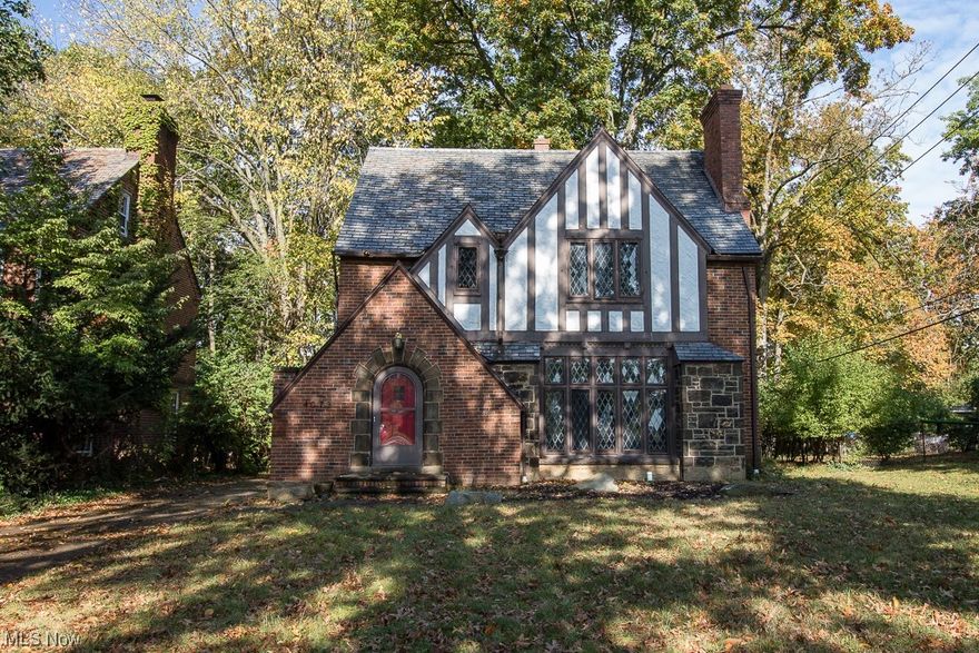 Location, Location, Location….. Excellent opportunity to purchase an "as-is" home is across from Gesu Church and school and near John Carroll, shopping and schools. There is a half bath on the first floor. Primary bathroom has been newly remodeled with a beautiful walk-in tiled shower, fireplace in the bedroom and a large walk-in closet measuring 14 x 8 with an additional closet inside. A full bath on the second floor and a full bath on the third floor with a bedroom. There is a morning room adjacent to the dining room. The kitchen has stainless steel appliances and concrete countertops. Hardwood flooring throughout the home. The living room is large with a fireplace and beautiful floor to ceiling windows that bring a lot of light into the living room. There is a 2-car detached garage. Buyer to assume University Heights Point of Sale (POS) inspection.