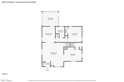 Tiny photo for 4041 W 229th Street, Fairview Park, OH 44126 (MLS # 5190207)