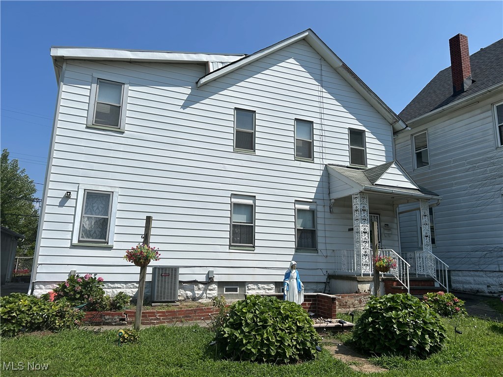 Welcome In to the highly desirable Detroit Shoreway Neighborhood. Unique opportunity two family dwelling on DOUBLE LOT. Longtime owner since 1950's. Never on the market. Property consist of 3 bedrooms down with LR, DR, Kitchen and 2 Br's LR,DR, and Kitchen up. Separate utilities (lights and gas). Some natural wood work down with hardwood flooring. Newer 2 1/2 Block constructed garage, newer furnace & air for down unit ,new boiler up Nov '23 some updated windows down, newer carpeting up suite, Hot water heater 2019 Dn. Unique trap door access to the basement and walk out access, plus full bath in basement. Perfect location North of Detroit Av. makes this one of the best streets . Walk within minutes to Theater District, restaurants , bars , school & church, plus enjoy our beautiful Lake Erie and Edgewater Beach along with neighborhood pizza favorite Il Rione and Stone Mad Pub. Easy to show.