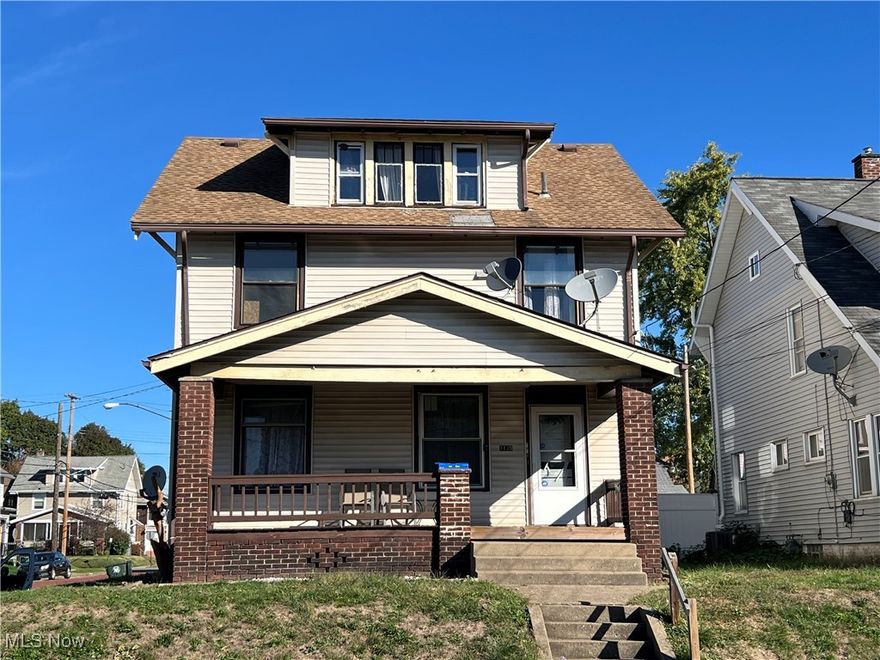 Partially occupied duplex ready for instant cash flow!  First floor is tenant occupied and upper unit (2nd and 3rd floors) will be vacant and ready for tenants or owner-occupants.  In-unit laundry for both units.  Convenient to everything in Canton and to Rt 77.