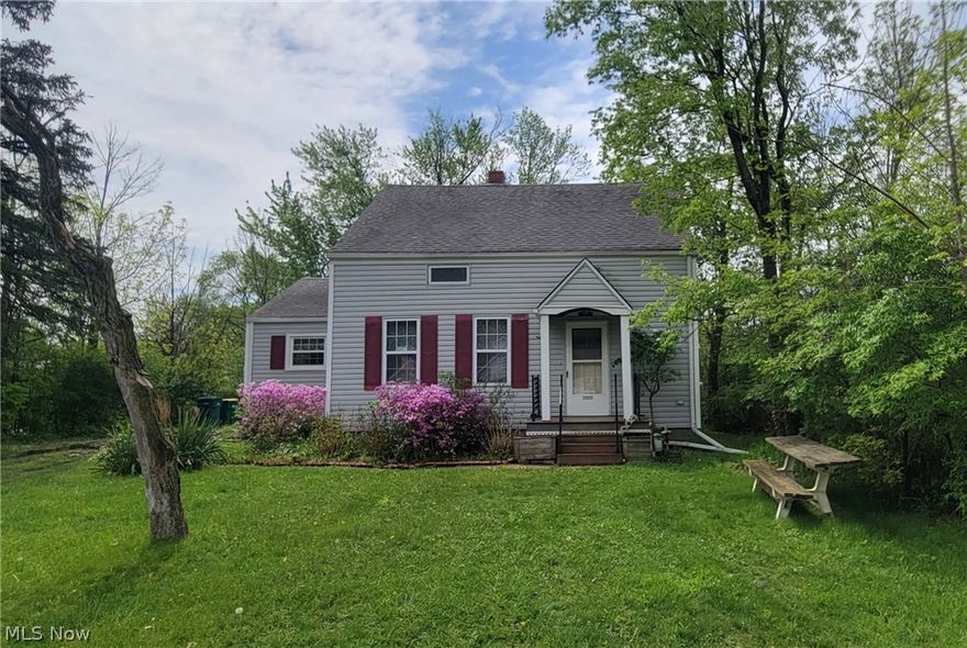 Nestled within the quaint confines of Oakwood Village's small community, this hidden gem of a home beckons with its unique offering: a rare find featuring two bedrooms and two full baths (one upstairs and one downstairs), a layout that commands attention from investors seeking prime opportunities for flipping or rental endeavors. The property boasts a newer deck overlooking a backyard. Inside, a spacious living room and dining room sets the stage for gatherings and comfort, while the convenience of a large first-floor laundry room and mud room adds practicality to daily living. Despite needing some tender loving care, this property holds promise as a wise investment opportunity, awaiting personal touches to transform it into a haven of comfort and style. This home invites visionaries and renovators to seize the chance to make it their own. The home was renovated in 2004/2005. A newer hot water tank installed in (2017).  POS has not been completed. Home is being SOLD As-Is.