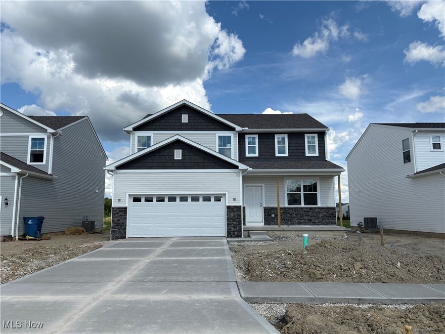 READY TO MOVE-IN with Columbia Station Schools Located in the Crossings at Emerald Woods, a new construction community that features a variety of homes, spacious homesites and more than 140+ acres of scenic common area throughout, it’s sure to feel like home! The Crisfield is a tried-and-true crowd-pleasing floorplan with a twist; we have converted the Loft into a 4th Bedroom! This home features a large eat-in island as well as an extended gathering room, all on a water-view homesite! This home can close in as little as 30 days and on top of that qualifies for some special financing opportunities!