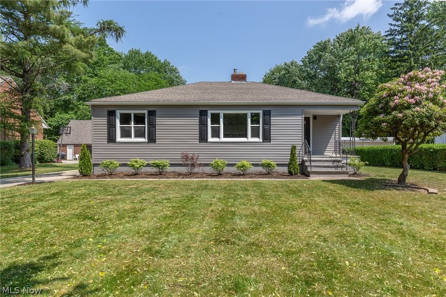 Looking for a move in ready ranch home in Mentor? This home will delight your friends as you host endless summer get togethers. Enjoy cooking, baking, or serving in the kitchen with granite counters, easy clean luxury vinyl wood plank flooring, stainless appliances, all with plenty of windows to bring in the sun. The great room with fireplace is open to the dining area so all activities are close by and seamless. First floor master bath has convenient walk in shower. In the lower level you will find the third bedroom which could easily double as a craft room, work out room, or additional den while being next to the recreation room and second full bathroom. The backyard is a delight with plenty of space for a summer barbeque, night by a bonfire, or even a quick game of tag football. Most mechanicals have all been updated so move in and enjoy all while being close to shopping, parks, restaurants, city pools, and travel. Welcome home!