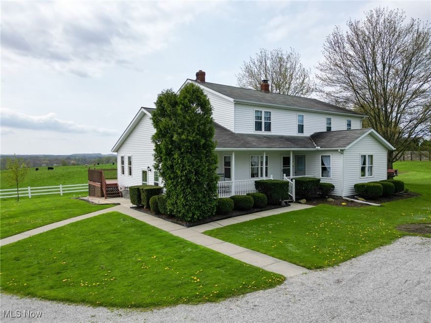 Live Auction on June 28th @ 12:00 PM.

Parcel 1: Turnkey 15.5 acres and set of buildings that are in tip-top condition. Starting with the house, built in 1995, 3208 square feet of living area has a large entrance with epoxy floor. The main floor has an open floor plan with a large open kitchen/ dining room with custom Ash cabinetry, kitchen island, and pantry. The living room, office/sewing room, and master bedroom all on the main floor have hardwood floors and the updated bathroom has ceramic tile. Upstairs has 5 large bedrooms with a common area/playroom. The open walkout basement has a fruit and root cellar. Complete with a front porch and back deck this house has a ton to offer. Utilities to the house include Napoleon wood stove, new propane water heater, private well and septic. The shop building was built in 2001, has concrete floors, insulated, running water, and a small wood burner. The property also has a large 2 story barn, previously a dairy operation, and a 58’x30’ Gambrel barn for machinery storage.
