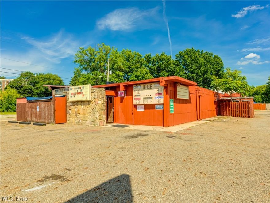 Who’s looking to be the proud owner of a piece of dance club history. Look no further than the former Club Energy in Ellet. Over 11,000 sq. ft. to work with it could use some TLC, but you have so much space to make it the new hot spot. With a dance floor, bar areas, pool tables, kitchen, and dining space it’s all set up to make your wildest dreams come true. Just switch the lights on and dance your life away. Plenty of parking space. Everything is included. The possibility of opening your own business with inventory is a great deal. Want to sweeten the deal... liquor license transferable with State Approval. Who doesn’t need a new hang out spot with big tv’s in time to watch a great football game. Call today to schedule your personal tour and get a little nostalgic of all the memories you had here. For those that haven’t got to experience it yet maybe your turn is coming soon.