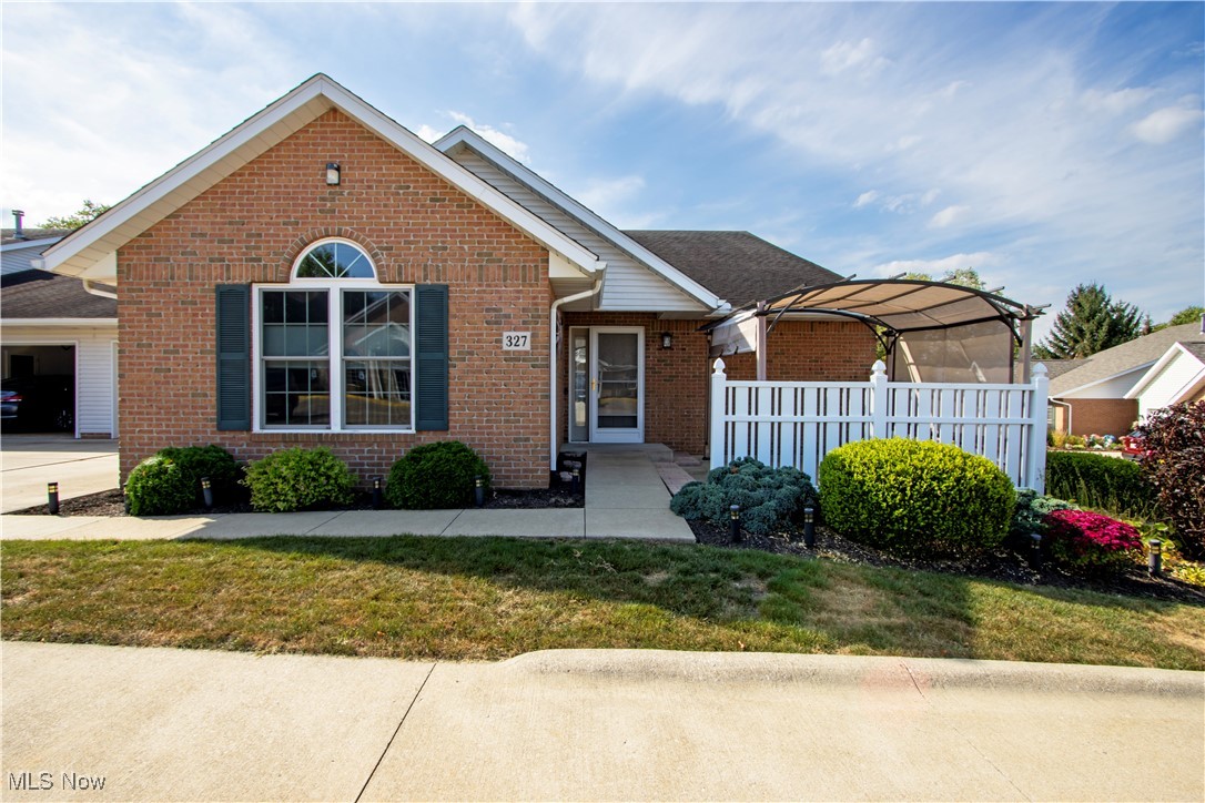 Welcome to easy living in one of Wooster’s most desirable communities! This well-cared-for 2 bedroom, 2 bathroom condo is ideally located within the Wetherington neighborhood across from the clubhouse, offering both privacy and convenience.
Inside is a bright, open living room featuring a cozy fireplace—perfect for relaxing evenings. The eat-in kitchen offers ample space for cooking and casual dining, with easy access to the main living areas.
The spacious master suite boasts a large en-suite bath with a brand new shower, providing a private retreat at the end of the day. The second bedroom and full bath are perfect for guests or a home office setup.
Downstairs, enjoy a generous family room in the finished lower level, complete with built-in cabinetry and a wet bar.
Additional features include, Thoughtful layout with great natural light, nice outdoor living space on the patio with pergola. Attached two car garage, Quiet, friendly community with well-maintained grounds.
This move-in ready condo blends comfort, style, and functionality—all in a prime location next to clubhouse. Recent updates include: New windows throughout, fresh paint, new window coverings, carpet and tile upstairs. Don’t miss your chance to call this beautiful property home! NEVER MOW OR SHOVEL SNOW AGAIN!!!