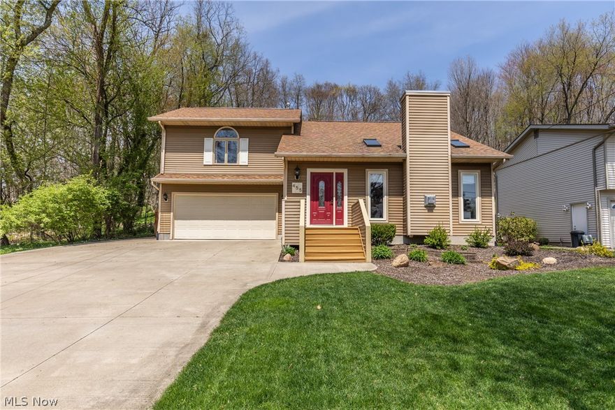 Welcome to this stunning modern home! The family home has a ton of natural light from the sky lights shining in. The large kitchen is all updated with white cupboards, a darling island and title floor. Three nicely sized bedrooms and the master has a large walk-in closet. The basement is finished and would make the perfect entertaining spot with friends and family. Do not miss the amazing backyard with that boosts a big patio to enjoy during the warm summer days! Also it is close to The Valley and Overlook Trail!