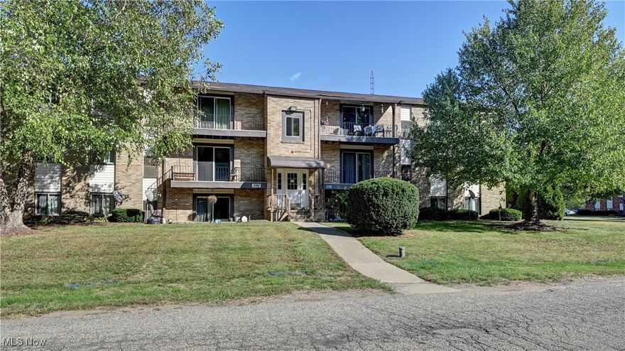 Discover this charming 2-bedroom, 1-bathroom condo offering comfort, convenience, and value. Located in a great area close to three major highways, this home makes commuting and everyday travel simple. Recent updates include brand-new windows and a sliding glass door leading to your private patio, where you can relax and take in the peaceful surroundings. The building features on-site laundry for added ease. Whether you’re looking to own for less than the cost of rent or seeking a smart investment opportunity, this condo checks all the boxes. Additional updates: toilet, shower fixtures and carpet in closets. Don’t miss the chance to make it yours.