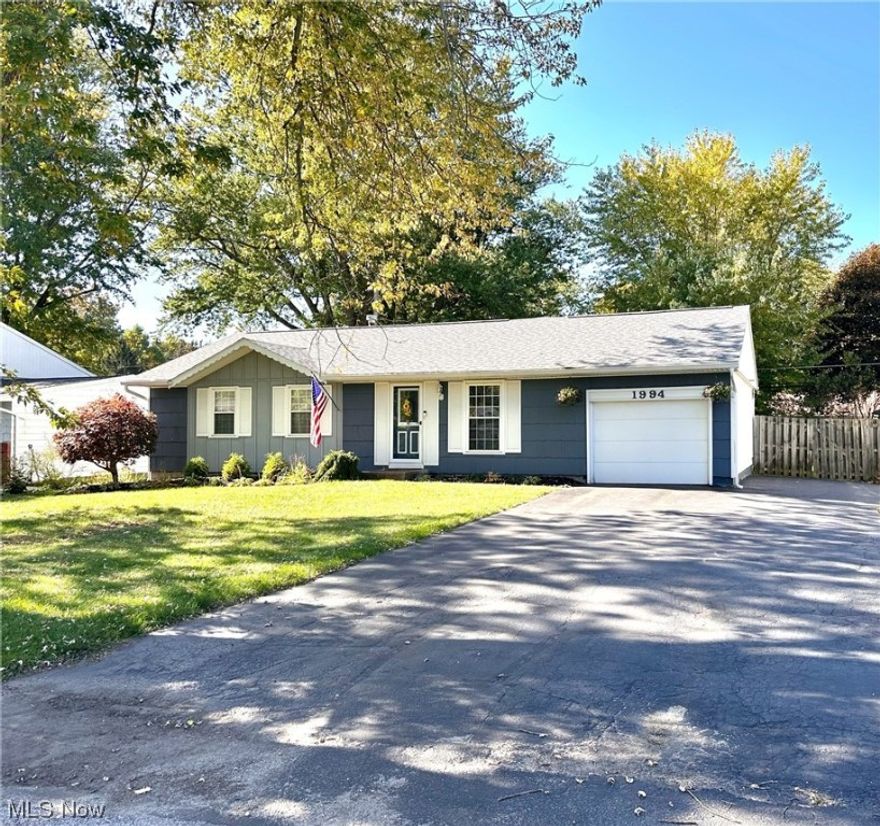 Welcome to 1994 Green Rd, just 0.5 miles away from Lake Erie! Great updates made to this 4 bedroom, 2 bathroom. New roof (2022), new furnace and air (2021) and new leaf cover gutters (2022). This home includes a full  finished basement, with a large living space, bedroom and full bath! This home was extremely well-maintained, with new paint (2023), new blinds (2023), and new upstairs carpet (2021). Walk outside onto the 16x30 covered deck, with a new roof (2023), fenced-in backyard, a 22x24 2 car detached garage, and a double car driveway. Book your showings today!