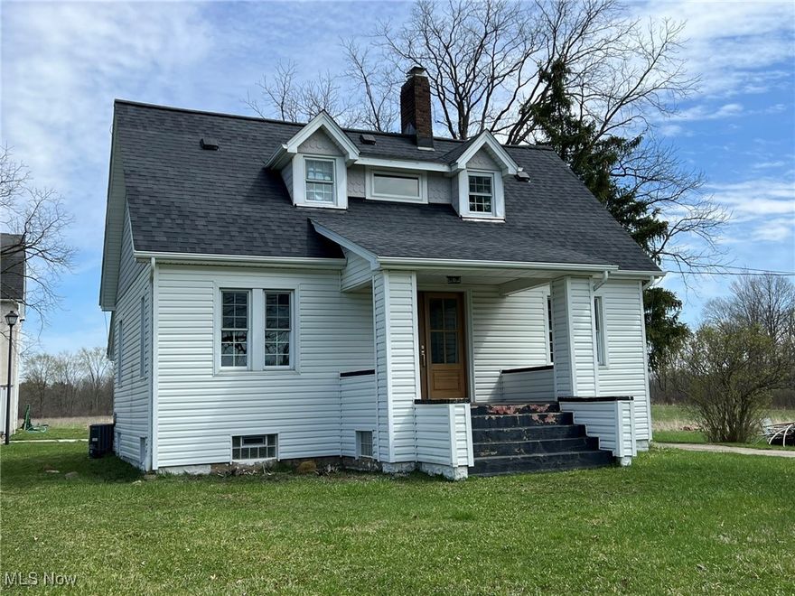 Charming, fully remodeled 2-bedroom home located in Kent, Ohio. Nestled across from Raccoon Hill Golf Course on a picturesque 20-acre property, this home offers quiet and serene privacy with outstanding views, delivering modern living at its finest. The completely updated interior features a kitchen equipped with all appliances, including a dishwasher, farmhouse apron sink, tile flooring, breakfast bar and stunning quartzite countertops. The 2nd floor master bedroom boasts striking beamed ceilings and an adjacent dressing room or office space. The new hall bathroom surrounds in luxurious tile and comes with a bidet toilet. Second bedroom is conveniently located on the first floor with built-ins. Boasting features such as a recessed lighting, dining nook, fireplace and eye-catching cantilever stairs with gorgeous hardwood flooring, give this home timeless appeal. Additional amenities include central air conditioning, washer and dryer provided and 240V electric vehicle charging station. Utility costs will be a breeze with FREE gas heat and no water or sewer bills, resident is responsible for their own electric, trash and internet making this property as practical as it is enjoyable. Don't miss the opportunity to find your bliss in this beautifully updated home, surrounded by tranquility and natural beauty. Partial furnishings may be available. Contact today for more information!