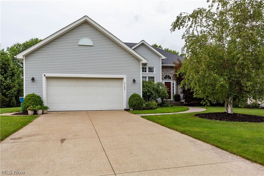 Welcome to this lovely ranch home located in North Ridgeville, situated on .37 acre lot. This 1998 home upholds its original charm and yet it has been meticulously updated. It has a total of 3 bedrooms and 2 full bathrooms. There is third full bathroom in basement. The main living room features high ceiling, large front facing windows that allow natural light to come in from dining room. The eat-in kitchen leads out the the most beautiful deck with so much privacy and gorgeous sunsets. Off the kitchen you will find a perfect sized family room and formal dining room. Seamless entertainment throughout these spaces. The master suite is spacious and includes it's updated on suite. Relax in a soak tub or a nice shower. Additional 2 bedrooms boast loads of natural light and share the second full bathroom. Office or den is is also on first floor. The oversized garage is deep and has plenty of room for extra storage, outdoor furniture, or to make the space your very own at home gym. This home