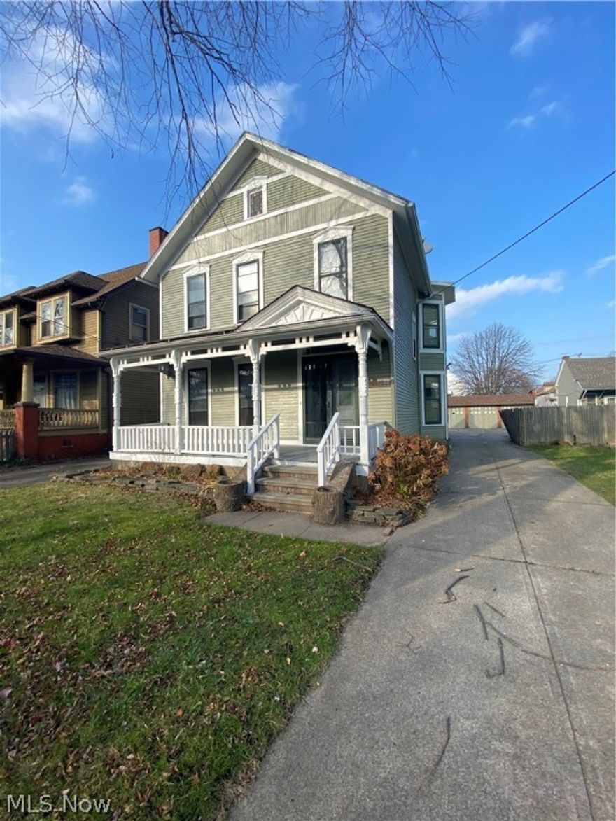Location! Location! Location! A MUST SEE! This Victorian home literally seconds from the new Metro Hospital campus and minutes from Downtown Cleveland, Tremont, Ohio City, The Cleveland Clinic and highway accessible. This beauty has been brought back to life inside & out with paint/flooring/LED lighting/Central Air and much more. This is a large home with 3 bedrooms down and 2 bedrooms up. The 2 full bathrooms have brand new tub surrounds with large white subway tile and there is even a kitchen upstairs & down. The property has two stair cases with old world character you cannot duplicate! Refrigerator and stove, washer and dryer included. Schedule your showing today. Rental requirements:Credit score of 600+. Below 600 is considered conditional.Less than 3 items in collections, excluding student loan and medical. More than 3 is considered conditional. Monthly income of 2.5 times the amount of the monthly rent.Thorough and Complete Criminal and Eviction Check.$50 Non Refundable App Fee