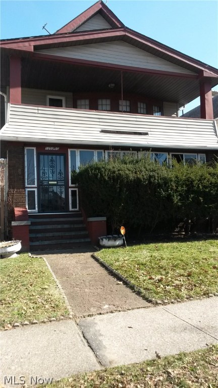 The two bedroom downstairs unit of this multi-family home has been newly renovated and is centrally located conveniently near public transportation, shopping, dining and is minutes away from downtown Cleveland. The downstairs unit of the multi family home is over 1200 square feet and contains newly renovated living room, dining room, bedrooms, bathroom and kitchen. The home also contains a spacious and enclosed front porch/ sunroom and an enclosed rear back porch/ sunroom with a spacious enclosed backyard. The home also has a spacious basement with washer and dryer hookups and additional space for storage. Come and see this beautiful home today!