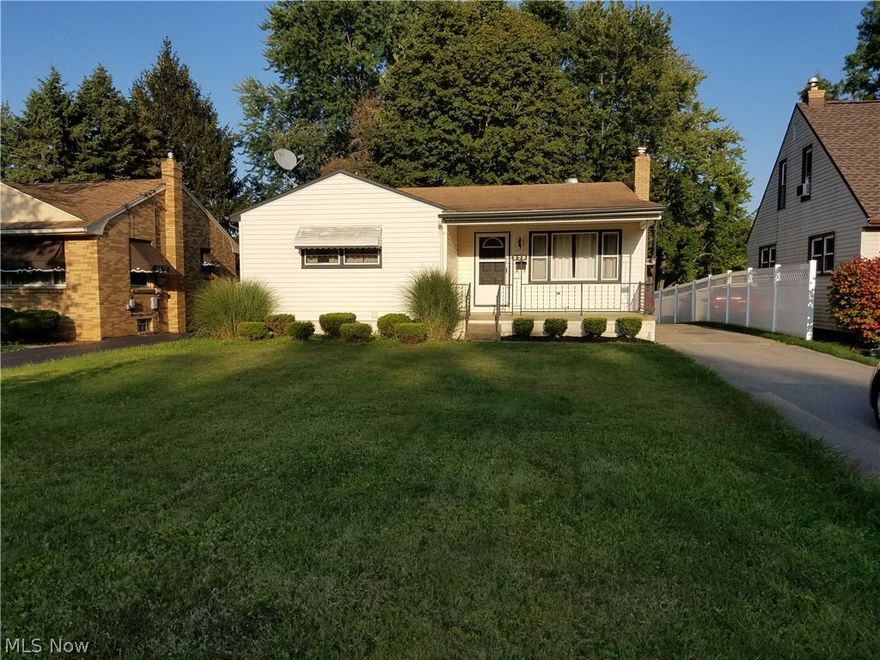 Priced near the lower end of the tax value for a quick sale and a good deal! This 3 bedroom home offers more room then you would think, 1028 sq. ft. on the first level, 540 sq. ft. of finished basement and a screened in back patio that measures 8 x 14. Hardwood floors throughout the main living area accent the care put into this home. All appliances stay, except for the extra fridge in the basement. New electric service in the house and also the garage. So whether your just starting out, or looking to find that one level house to call home, start and end your search here! Call to set up your private tour of your new home.