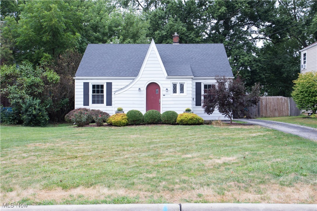 This delightful Cape Cod home offers 2 cozy bedrooms and 1 full bath, perfect for comfortable living. Gleaming hardwood floors flow throughout, adding warmth and character. Step outside to enjoy a fully fenced backyard, complete with a red brick patio and fire pit area ideal for entertaining or relaxing evenings at home. Don’t miss your chance to make this charming home yours!