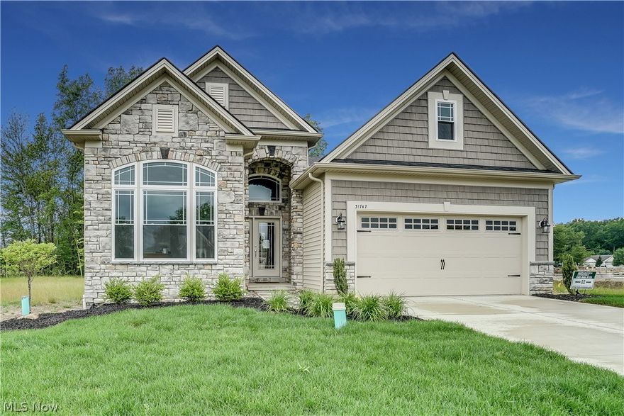 The Hamilton Model Home...by Parkview Homes.  The Hamilton is an Award Winning Design! Very Open Ranch Floorplan w/full unfinished Basement. Open 2-Story Foyer w/hardwood flooring. 2 Bedrooms, 1 Den/Office and 2 Full Baths. 1,735 Sq Ft. Large Eat in Kitchen w/ Painted Maple Cabinetry, Quartz Countertops, Stainless Steel Appliances & Hardwood Flooring.  Great Room features a Vaulted Ceiling, Hardwood Flooring & Gas Fireplace w/Custom Mantel Design.  Large Master Bedroom w/ Tray Ceiling, 2 Large Walk in Closets & Tile Shower. Den/Office w/Glass French Doors & Paneled Ceiling. Covered Deck of rear of home.