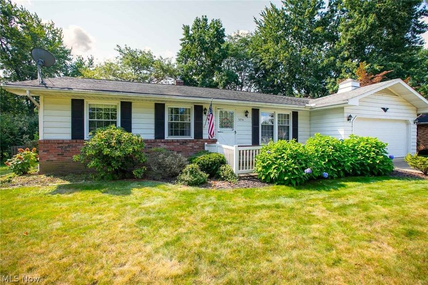 Charming ranch in Fairlawn with 3 beds and 2 full baths.  Huge owners suite with en-suite bath and walk-in closet. Fantastic living spaces in the living room and family room with fireplace and access to enclosed porch.  Newer back patio offers plenty of entertaining space in the mostly private backyard. Copley-Fairlawn Schools.