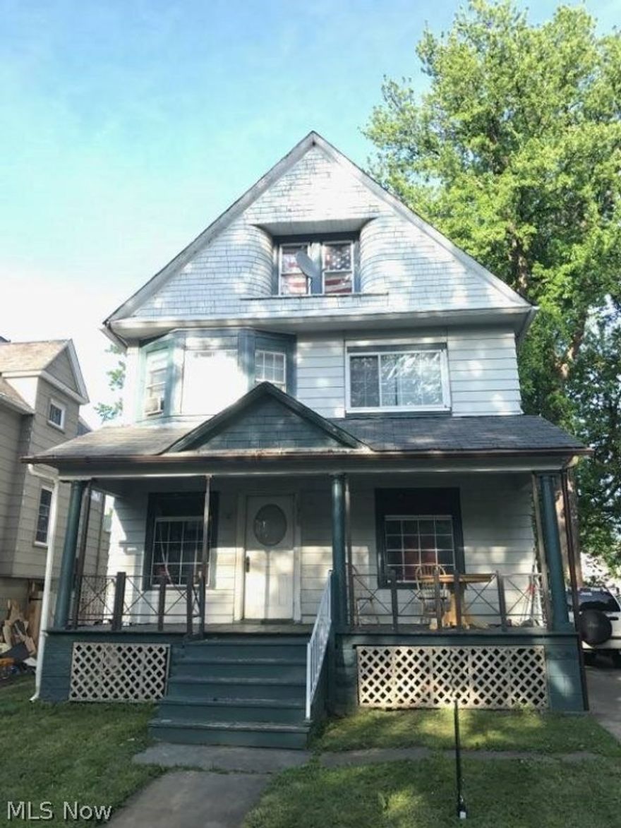 This double house was totally rehabbed. By finishing the attic also, the house has now 3 Full bathrooms and 6 bedrooms. Long term tenants keep the house in great shape and very clean. Continuous cash flow coming from the 2 tenants. New windows, new floors, new cabinets, new bathrooms. Painted throughout. 1st floor has an eat-in kitchen with ceramic tiles floor and granite counter, full bathroom with ceramic tiles, one living room and two bedrooms Rent $450.  The second floor has an open floor plan with a large eat-in kitchen and living room, 2 bedrooms and a bathroom with ceramic tiles and granite.  Rent $550.The second unit has access to the finished attic (775 sq ft) where is a Full bathroom and two bedrooms. It can be used as an in-law suite or a teenager suite. It can be a living room with one bedroom and one full bathroom. Your choice or your tenant choice. In the basement, there is a 4th full bathroom. The tenants have contracts until Dec 31st. They lived there for 2 years. Owner