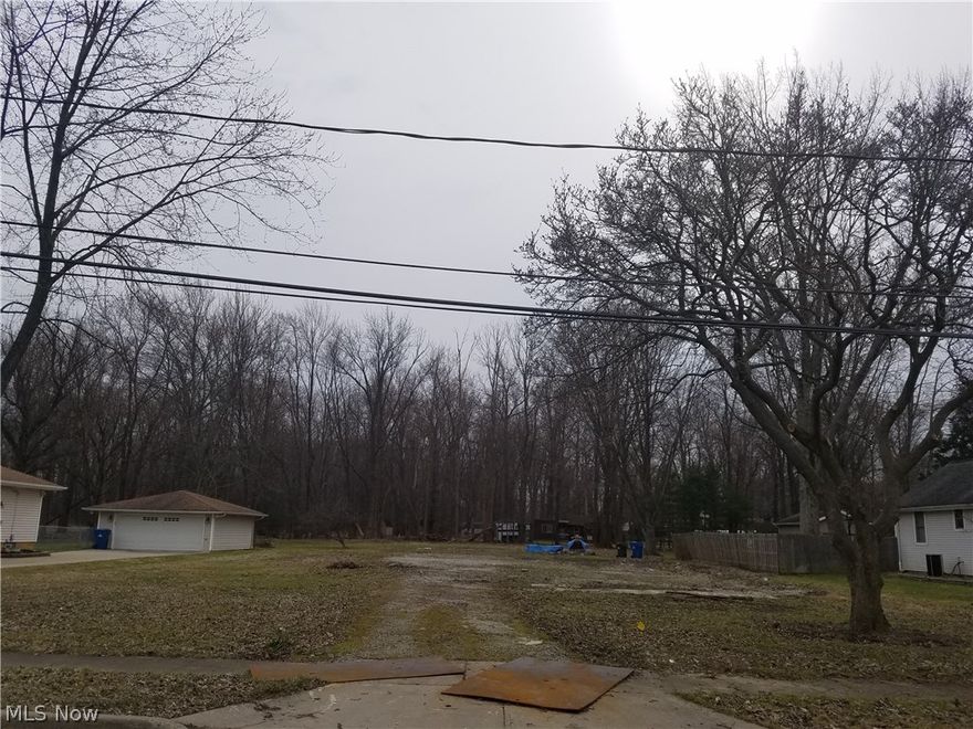 2 buildable lots, side by side. Water & Sewer tied in. Land is cleared and ready for you to build your dream home!