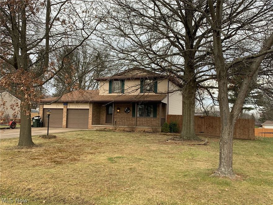 This home's location is ideal to shopping, restaurants and freeway access located in Jackson Twp school district.The neighborhood features a quiet setting. Upon entry you are welcomed into a foyer that flows into the very large kitchen area which features all appliances to stay and plenty of cupboards and countertop space for baking. Just off of the kitchen is a family room with a fireplace. The home also features fresh paint throughout. A large living room that opens to the dining room is convenient for entertaining. Upstairs you will find all 3 bedrooms. The master bedroom has its own master bathroom and plenty of closet space. The other two bedrooms are freshly painted and offer plenty of room. The enormous backyard is completely fenced in for Fido and the kids to enjoy and features an additional outbuilding for storage. The attached 2car garage is heated with plenty of overhead space as well and lastly the home also has a heated Florida room just off of the backyard. This home won'