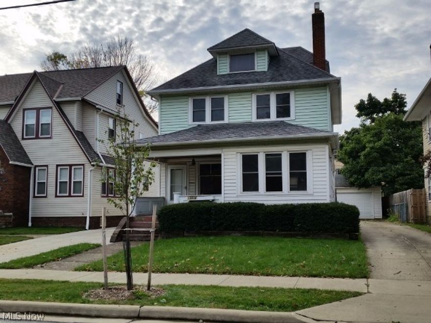 3 Bedroom, 1.5 Bath located in Bratenahl, OH. This spacious Cape style home has a paved driveway leading to detached garage. Mold remediation will be needed. Roof will need to be replaced and interior drywall repair is needed. Plumbing needs to be inspected. Perfect home for an Investor or Contractor looking for next project! Property sold in its “AS-IS, WHERE-IS” condition. Seller does not prorate taxes. Buyer pays all closing costs. Seller has no knowledge of condition. It is the responsibility of the buyer to do all research.