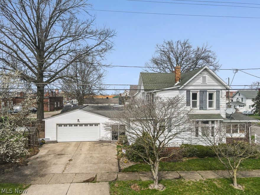 Great 3 bedroom home in Alliance! Walk in the foyer and get ready to fall in love. Living room features a wood burning fireplace with gas line. The eat in kitchen features a gas stove, built-in oven, and dishwasher. Formal dining room has a lovely window seat. First floor also features a half bath. Upstairs you'll find a large full bathroom along with 3 bedrooms - check out the walk-in closet in the master bedroom! Outdoors you'll find a breezeway, enclosed porch and a fenced patio for your enjoyment. Hot water tank is approximately 2 years old. Two car garage complete with opener.