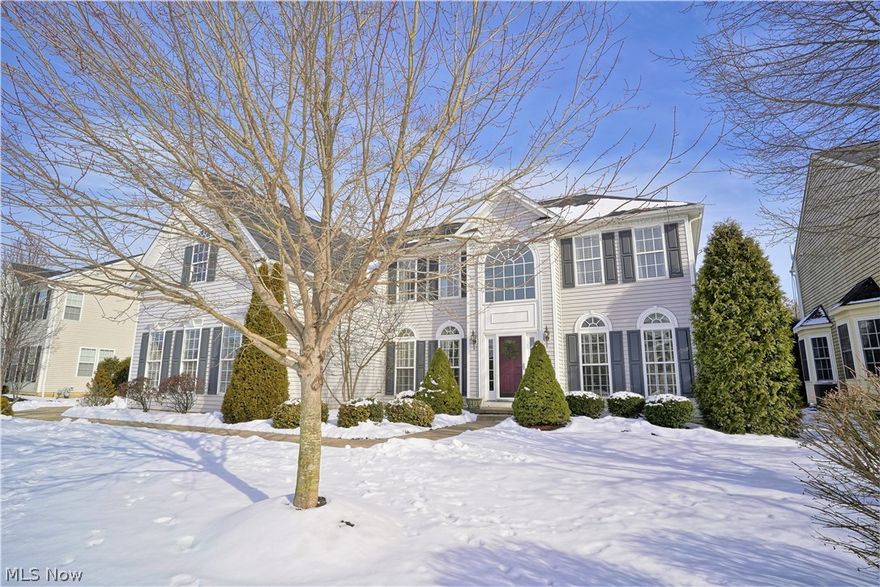 301 Alexander Ct. is a great opportunity to own a home in the sought after Hillside neighborhood located in the award-winning Revere Schools.  This home features wonderful landscaping with mature trees for privacy while dining on the large brick patio.  Fantastic open concept floor plan with an updated kitchen, new hardwood floors, and wainscoting throughout the first floor.   Upon entering the home your eye goes directly to the soaring Great Room with a beautiful two-story stone fireplace. The large gourmet kitchen is a chef's dream with beautiful white cabinetry, large island, granite countertops, S.S. appliances and a huge pantry. The kitchen includes a morning room with access to the backyard.   A  private office, dining room, living room, laundry with plenty of cabinet space complete the first floor. A split staircase leads to the second floor. The master bedroom features a vaulted ceiling, large garden tub, h/h sinks and a walk-in closet. The three additional bedrooms are spaciou