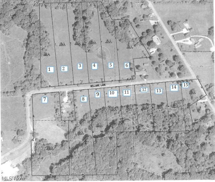 Do not miss out on this rare Northampton opportunity! Amazing location near Cuyahoga Valley National Parks and brand new schools. Lots can be combined for more acreage.  Bring your own builder! No HOA, covenants or restrictions. Concept Plan includes all zoning requirements (building setbacks, max. bldg. sq. ft., etc.) Subject to approved lot split by Cuyahoga Falls and survey. Call today for more information!