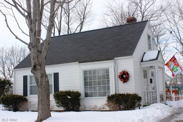 In the heart of the Park* This 3 bedroom cape cod is so nice* Neutral décor* 2 bedrooms & bath on main level, spacious master on 2nd level* Kitchen w/ample cabinet space, ceramic floor, refrigerator & gas range* Rec room in lower level adds an additional 200SF with carpet approx. 4 weeks old* Covered patio* Fenced back yard* 1 1/2 car detached garage* Siding & shingles approx. 6 yrs. old* Furnace * Central air less than 10 years* Hot water heater approx. 5 years* Wood floors under carpet* Security system* Gas budget $57.00/month* Immediate possession* Why pay rent?