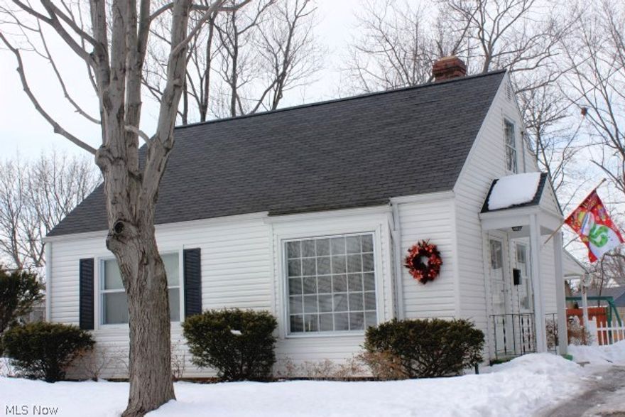 In the heart of the Park* This 3 bedroom cape cod is so nice* Neutral décor* 2 bedrooms & bath on main level, spacious master on 2nd level* Kitchen w/ample cabinet space, ceramic floor, refrigerator & gas range* Rec room in lower level adds an additional 200SF with carpet approx. 4 weeks old* Covered patio* Fenced back yard* 1 1/2 car detached garage* Siding & shingles approx. 6 yrs. old* Furnace * Central air less than 10 years* Hot water heater approx. 5 years* Wood floors under carpet* Security system* Gas budget $57.00/month* Immediate possession* Why pay rent?