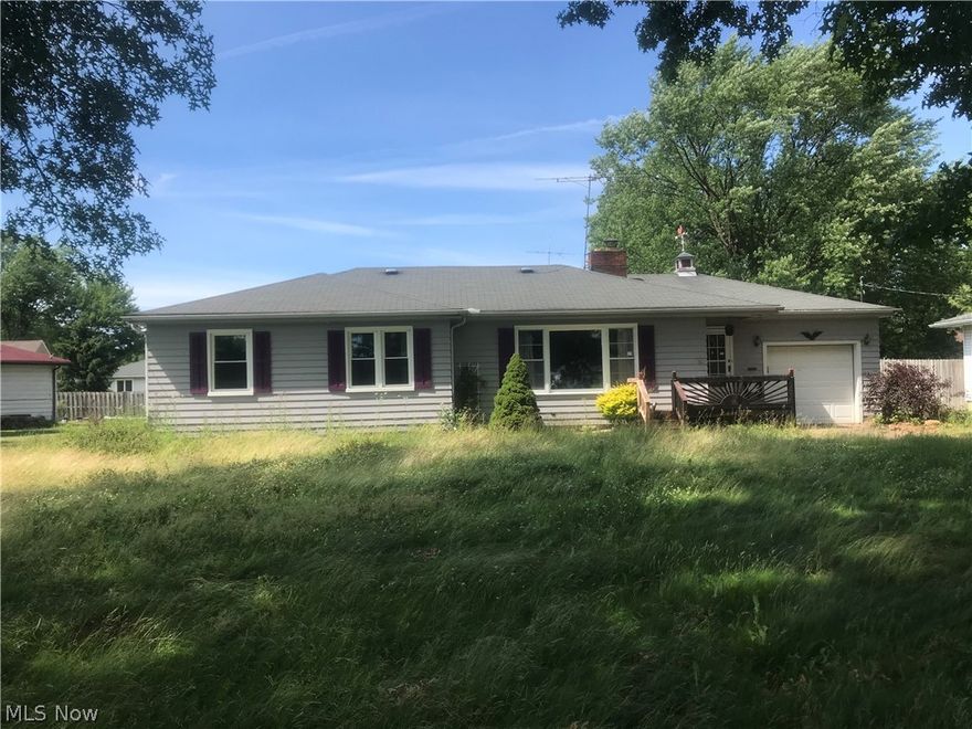 Short Sale-subject to Lender Approval.  Solid 3 Bdrm, 1 Bath 1560 Sq Ft Ranch with 1 Car Attached Garage, Living Rm eith Fireplace, Formal Dining Rm, Family Rm, Kitchen, Full Unfinished Basement, Deck, Porch and More!