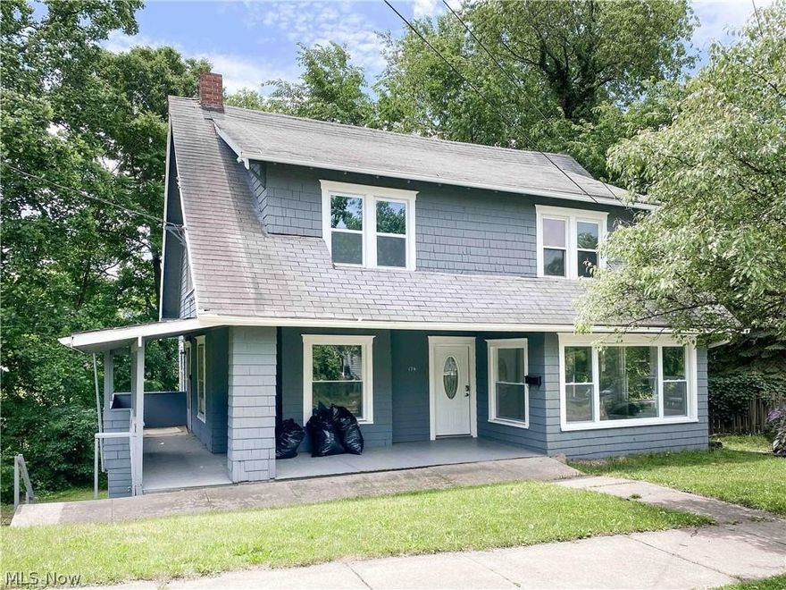 PREMIER REAL ESTATE AUCTION - WED. AUGUST 12 @ 4PM. Suggested Opening Bid ONLY $25,000! Spectacular newly-renovated colonial in Goodyear Heights! Walk through the front door to be greeted with a wide open entryway and beautifully refinished hardwood floors. Thousands spent in upgrades to return this home to its natural beauty, including new windows and doors. Stunning bright kitchen with 20 foot granite counter-top and brand new stainless steel appliances. This larger than average home has a total of six double bedrooms and two full bathrooms with plenty of natural light throughout. The two bedrooms and one bathroom located in the walk-out basement makes for an excellent house hacking opportunity if you choose to rent the lower level.  Grab this great opportunity now to buy in this up and coming area near the imminent Goodyear entertainment district.  Terms on Real Estate: $4,500 down day of sale, balance due in full at closing. Buyers Premium: A buyers premium of 10% will be added to