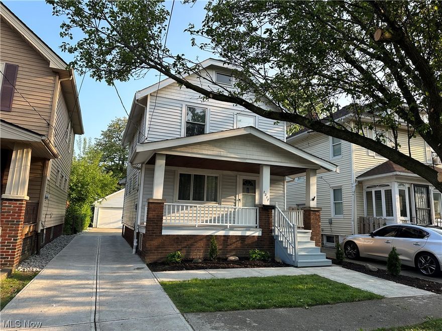 WONDERFUL OPPORTUNITY CHARMING OLD BROOKLYN COLONIAL TOTALLY REMODELED HOME, READY MOVE-IN CONDITION! THIS BEAUTIFUL HOME HAS LOTS OF CHARACTER WITH NEW MODERN COLORS & DECOR. ALL NEW LED LIGHTING THOUGHT-OUT THE HOUSE. THE KITCHEN HAS NEW CABINETS, GRANITE COUNTER TOPS AND NEW SINK AND FAUCET AND NEW LVT FLOORING. THE BATHROOM HAS A NEW VANITY, FAUCET, MIRROR AND LIGHTING AND LVT FLOORS. FRESHLY PAINTED THROUGHOUT WITH WARM AND NEW MODERN COLORS, NEW CARPETING ON THE FIRST FLOOR AND STAIRCASE. REFINISHED HARDWOOD FLOORS ON THE SECOND LEVEL IN ALL THE BEDROOMS AND HALLWAY. NEWER HOT WATER TANK, FURNACE WITH A/C UNIT AND UPDATED ELECTRICAL PANEL BOARD. THE ROOF IS LESS THAN 5 YEAR OLD. NEW DRIVEWAY AND WALKWAY INSTALLED IN 2022. MAKE THIS YOUR NEW HOME AND MISS-OUT ON THIS BEAUTIFUL WELL REMODELED PROPERTY. SITUATED NEAR ALL HIGHWAYS I-480, I-71 AND I-77, JUST MINUTES AWAY FROM DOWNTOWN AND THE AIRPORT. CLOSE TO ALL SHOPPING AND RESTAURANTS. MAKE THIS HOUSE YOUR FUTURE HOME, DON'T WAIT.