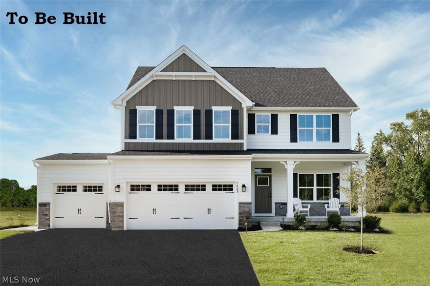 This beautiful home has a 3 Car Garage and a full front porch.  With the Hudson single-family home, discover a magnificently spacious floor plan with custom flex areas. As you enter the foyer area there is a private Library off to one side.  As you continue there is a large welcoming family room (with a cozy fireplace) that effortlessly flows into the gourmet kitchen and a large dining area.  How about going out to your covered porch for entertaining or just to relax.  This home is loaded with upgraded Craftsman Design interiors.  If you come in off the garage area you have a powder room and a study, and a walk-in pantry before entering the main part of the kitchen.  On the second floor, a total of 3 bedrooms and a loft.  Your luxurious owner's suite offers a walk-in closet and spa-like bathroom with a double vanity bath and upgraded shower. The finished walk-out basement and another full bath gives you even more space.