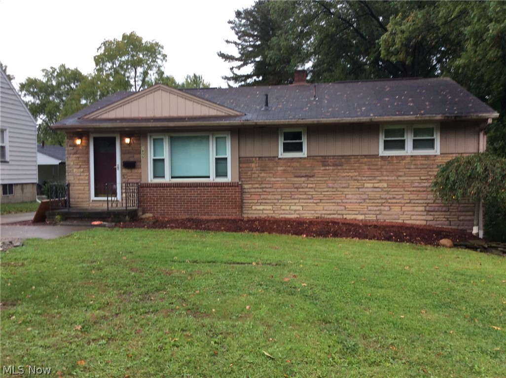 Three bedroom 1 bath ranch with full basement and a two car garage. New furnace and AC in 2016. New garage door in 2018 . Newer glass block windows throughout the basement. Will look at offers!!