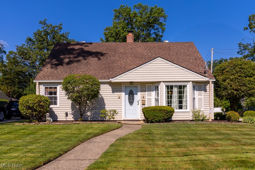 Welcome home to this meticulously cared for Cape Cod in the heart of Bay Village! Location, location, location! This home is located less than a mile from the heart of Bay. Within walking distance of all the shops and restaurants Bay has to offer, as well as the pool and community house. The impeccably groomed landscaping sets this home apart from others on the street. The house sits on a corner lot and has a beautiful stone patio in the back. The exterior is flawless as the edges of the roof (2005) are heated and the roof has a lot more life to it on the 30 year warranty. The windows are newer including a large Bay window in front of the house. An addition to the original build was done by the first owners of the home adding square footage. The home is extremely cozy in the Winter due to being very well insulated with all plaster walls and the radiant heat that has pipes running below the flooring. The kitchen is very cute and well designed complete with shaker cabinets. The upstairs is one large master bed and master bath, with 2 bedrooms on the main floor next to another full bathroom. The sun room gives a quiet ambiance to the property. Perfect for enjoying morning coffee and looking out at the beautiful yard. The driveway was just recently re-coated and sealed. This is the perfect house to raise a family in and it is waiting for its next owner. Don't wait, the house is priced to sell and wont last long!!
