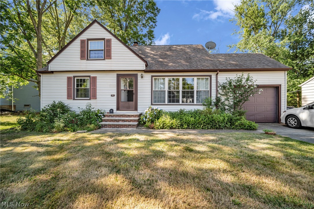 This charming home is in one of the most sought-after locations in the east suburbs of Greater Cleveland! Your new home hosts 2 bedrooms on the main level with a full bath. Upstairs you’ll find a large 3rd bedroom that could also double as convenient home office space! The main level also hosts a darling kitchen that extends into a sizable addition that walks out to a covered deck overlooking your private, scenic backyard- beautiful Euclid Creek flows through the property line. Open and airy in all the right places with tons of natural light shining in throughout. The dining room has a large picture window that provides a peaceful interior view of the backyard. Refinished, solid oak hardwood floors throughout. Full basement that is partially finished providing additional living space and tons of storage, and another full bath! Just minutes from Lyndhurst Community Recreation Center, Cleveland Clinic and University Hospitals, Metroparks, John Carroll University, Ursuline College, Case Western Reserve, premier shopping and restaurants. Welcome Home!