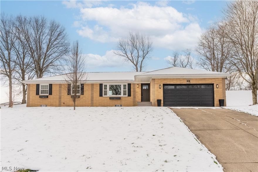 Welcome to this beautifully refreshed ranch home offering easy, single-level living paired with inviting, functional spaces throughout. From the moment you arrive, the classic brick exterior, attached two-car garage, and expansive lot set the tone for what’s inside.

Step through the front door into a bright and spacious living room filled with natural light from oversized windows, creating a warm and welcoming atmosphere. The layout flows seamlessly into the kitchen and dining area, where you’ll find beautiful Amish made cabinetry, generous counter space featuring quartz countertops, a center island with seating, and a dedicated dining area perfect for everyday meals or hosting.

Down the hall, three comfortable bedrooms offer flexibility for a variety of needs, all complemented by a clean, well-appointed full bath. The finished lower level expands your living space with a large recreation area ideal for relaxing, entertaining, or creating a hobby or media space along with additional storage and laundry.

Outside, the property truly shines with a large, open yard offering plenty of room to enjoy the outdoors, garden, or simply take in the peaceful surroundings.

Additional highlights include central air, forced air gas heat, a full basement, and a well-maintained interior that feels both fresh and move-in ready.

A wonderful opportunity to enjoy comfortable living with space to spread out inside and out.